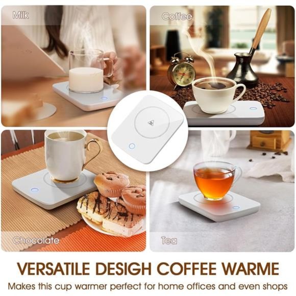 Coffee Warmer for Desk Mug Warmer with Automatic Shut Off Coffee Cup Warmer - Picture 4 of 6